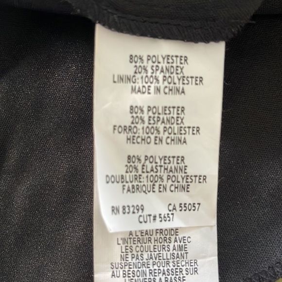 Onyx Nite Black Lace Dress size 12 - Picture 10 of 10